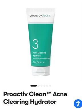Proactiv Clean Acne Clearing Hydrator.